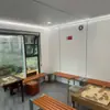 Estación de Ocio y Entretenimiento al Aire Libre Kiosco del Parque Casa Integrada con Aire Acondicionado Aislamiento de Tres Capas Cabaña de Manzana B&B