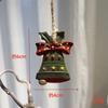 Colgante pequeño de resina navideño retro transfronterizo, copo de nieve, amor, árbol de Navidad, estrella de cinco puntas, decoración de escena