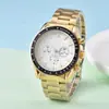 2025 Estilo Quente de Exportação Moda Série Speedmaster Cronógrafo Multifuncional Comemorativo Relógio Masculino de Quartzo