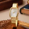 O Novo Relógio Oval de Nicho Feminino da Moda com Pulseira Minimalista de Bambu Cria uma Sensação de Sofisticação ao Redor do Pulso