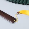 Regla de sándalo Ziguang, palo enseñado por antiguos maestros con puntero, madera maciza, estilo chino, reglas familiares engrosadas, tablero de madera para educar a los estudiantes, tablero sp