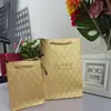 Ventas Directas de Fábrica Cola de Fénix Tarjeta Dorada Bolsa de Regalo Caja de Joyería Bolsa de Papel Bolsa de Regalo de Boda Bolso de Mano de Boda