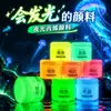 Pintura que brilla en la oscuridad de 60 ml, pintura acrílica luminosa para arte, pintura fluorescente para modelos, portátil, en un recipiente pequeño, impermeable, para equipo de pesca, pintura que brilla en la oscuridad