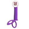 Atacado vibrador bullet silicone pênis tubo duplo junta desgaste quadra traseira plug anal anel duplo anel de bloqueio de esperma suporte geração de cabelo