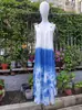 Falda Característica Dali, Vestido Suspendido Dulce Estilo Étnico Hecho a Mano, Nuevo Casual de Verano Teñido Anudado en la Cintura y Otros
