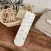 Nuevo producto de otoño: Calcetines holgados para mujer hasta la mitad de la pantorrilla, estilo coreano, patrón trenzado, simples y elegantes, con lazo de lunares, color café