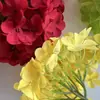 Fábrica de Origen 72 Piezas de Cabezas de Flores de Hortensia, Flores Artificiales, Decoración de Base para Salón de Bodas Hortensias, Dropshipping Transfronterizo