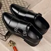 Fabricante Temu Cruzada de Metal Sudeste Asiático Zapatos de Cuero de Gama Alta para Hombre Zapatos de Cuero Casual Formal de Negocios para Hombre Estilo Británico Zapatos para Novio