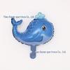 Mini Tubarão Peixe Tropical Polvo Balão de Filme de Alumínio Decoração de Aniversário Oceano Brinquedo Infantil Balão Bobo Balão Cheio