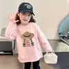 Camiseta de Manga Larga para Niña 2026 Nuevo Top de Otoño Infantil 100% Algodón Conjunto de Otoño para Niños Mayores Camiseta Básica de Cuello Redondo