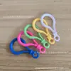 Accesorios DIY Hebilla de Burbuja de Luz de Colores Llavero de Langosta Gancho para Accesorios de Equipaje Hebilla Colgante de Plástico Hecha a Mano