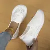 Zapatos Deportivos Blancos Nuevos para Estudiantes de Primavera/Verano para Mujer, Transpirables, Ligeros, Cómodos, para Uso Diario Casual, Correr Casual