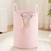 Cesta de Roupas Sujas de Corda de Algodão Transfronteiriça Tecida Portátil Balde de Armazenamento Cesta de Armazenamento Brinquedo Cesta de Armazenamento Familiar Armazenamento Dropshipping