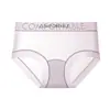 Ropa Interior Ultra Delgada de Seda Hielo Desnuda para Mujer Sin Marcas Cintura Media Estampado de Letras Grado 10A Entrepierna de Seda Antibacteriana Pantalones con Mascarilla de Hielo Muscular
