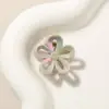 Presilha de Cabelo Pequena Flor Transfronteiriça 2,5cm Presilha Tubarão Fofa Garra de Cabelo Grampo Acessório de Cabelo Atacado