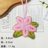 Colgantes de cuentas hechos a mano, Flores de cuentas de arroz de primavera, Colgantes para bolsos, Accesorios para ropa, Fabricante directo, Muestra gratis