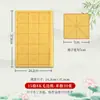 Papel para Caligrafia com Bordas Irregulares, Papel de Prática para Caligrafia, Papel de Prática para Escrita com Pincel, Papel de Arroz com 15 Grades, 12 Grades, 8K, 30 Folhas