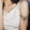 Pegatinas de Tatuaje de Mariposa Golondrina para Hombres y Mujeres, Artísticas, de Moda, de Alta Gama, Atractivas, Tatuajes Simulados, Impermeables, a Prueba de Sudor y de Larga Duración