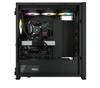 Aplicable a barco pirata americano 7000D Flujo de aire negro vidrio templado granel reforzado torre completa ATX stock