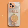 Xinxiangshisheng Adequado para Capa de Celular Apple 17Promax Iphone16/15 Novo Desenho Animado 14 Vidro 13