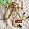Pulsera tejida a mano con Nudo de Diamante accesorios de joyería perilla plana longitud ajustable de cordón de cadena valiente venta al por mayor