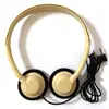 Auriculares de Aviación Retráctiles Montados en la Cabeza con Cable Económicos Cabina Universal Tren de Alta Velocidad Auriculares Desechables Fabricante de Origen