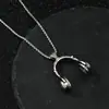 Tendência Europeia e Americana Corrente de Lã Distintiva Cheia de Diamantes Colar Longo Versátil Moda Hip-Hop Outono e Inverno Acessórios