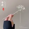 Horquilla de Paso con Borla Retro de Gama Alta Estilo Antiguo para Mujer Accesorios para el Cabello de Disfraz Antiguo Tocado Accesorios para el Cabello de la Dinastía Han Cheongsam