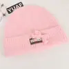 Gorro de punto de mezcla de lana estilo coreano, gorro de invierno cálido que cubre las orejas, suave y cómodo, gorro de punto coreano minimalista y versátil