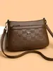 Bolso de verano transfronterizo de comercio exterior para mujer de mediana edad, bolso para mamá, bolso de PU, bolso de hombro y bandolera para mujer de mediana edad y edad avanzada, bolso para suegra