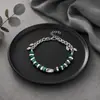 Pulsera de cuerda trenzada colorida de acero de titanio que no se decolora para hombre, pulsera de circón de lujo ligero de nicho de alta gama para mujer, joyería ajustable