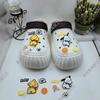 Acessórios para Calçados Crocs Charms para Sapatos Conjunto de 100 Peças Desenho Animado Fofo Plástico Macio PVC Sapatos de Jardim DIY Sapatos Infantis