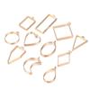 Accesorios de joyería DIY hechos a mano transfronterizos, marco de metal UV, colgante con pegamento en forma de gota, marco de aleación, colgante de viento, venta al por mayor