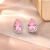 Brincos de Zircônia Moissanita de Alta Qualidade, Design Exclusivo, Exquisitos e Versáteis, Brincos Elegantes, Moda de Luxo Leve Brincos S925