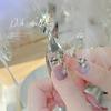 Venta al por mayor de joyas de uñas con diamantes, tamaño pequeño, pila de diamantes, producto terminado, celebridad de Internet, súper flash, blanco, mini pila de diamantes, bola de diamante, accesorios para taladro de uñas