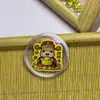 Serie de Pegatinas para Teléfono Móvil Doradas Año Nuevo del Caballo con Adhesivo Posterior Oro Puro 2Mg 999 Pegatinas para Teléfono Móvil Pegatinas Coloridas Venta al por Mayor Personalización