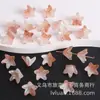 Chapéu Flor de Lírio Bicolor Galvanizado Colorido Acessórios para Corrente de Celular Pulseira Colar Base Flor de Lírio Joias Feitas à Mão DIY