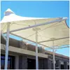 Estructura de Membrana para Marquesina de Supermercado Grande con Medición In Situ de la Estructura del Edificio, Estructura de Membrana para Pasillo y Diseño de Voladizo Cónico