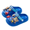 Pantuflas de Verano para Niños Crocs de Eva Niños Bebé Antideslizantes Anti-Olor Sandalias Baotou Niños Pequeños Niños Medianos Sandalias Mujeres