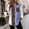 Comercio exterior de Amazon Ropa europea y americana para mujer, Wish, AliExpress y eBay: camisas holgadas, casuales, de manga larga, talla grande