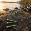 Accesorios de pesca de carpa estilo europeo, tubo anti-enredo, accesorios de manguera de goma, accesorios de pesca para embalses estilo europeo, equipo de pesca