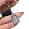 Prata 925 Design de Luxo Leve Versátil Sorte Castelo de Diamantes Colar Geométrico Corrente para Clavícula Feminina Seiko de Alto Padrão