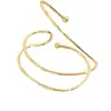 Pulseras de Joyería Transfronterizas Europeas y Americanas, Estilo Sencillo Encantador, Personalidad Chapada en Oro, Moderna, Exagerada y Sexy