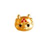 2024 Año del Dragón accesorios de imitación oro arena Yulong Yilong dumpling al vapor Marca Dragón Bolsa de la Suerte calabaza palabra suerte Año de nacimiento joyería diy