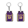 NBA Kobe Curry Estrella de Baloncesto Colgante Acrílico Llavero Colgante de Jersey Recuerdo para Fan