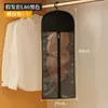 Bolsa de Almacenamiento para Pelucas No Tejida de Exportación Transfronteriza Peva Visible Impermeable Bolsa Colgante para Pelucas Cubierta de Almacenamiento con Exhibición Colgante