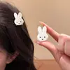 Lindo Clip Pequeño Antiguo de Rilakkuma, Oso de Dibujos Animados de Aspecto Elevado, Mini Clip Acrílico Tridimensional, Accesorio para el Cabello de Chica Dulce