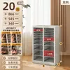 Gabinete de Almacenamiento para Uñas Archivero A4 Caja de Almacenamiento para Esmalte de Uñas y Gel Divisor de Cinta Cosméticos con Base Plana Muestras de Belleza Maquillaje Horneado