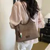 Yuezi 2026 Verano Nueva Moda Bolso Tejido para Axila Casual de Gran Capacidad Hombro Cruzado Bolso Tote para Viajes