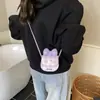 Mini Bolso Adorable de Cuadros con Lazo para Niñas, Estilo Familiar, Bolso de Hombro Cruzado Estilo Infantil, Billetera de Princesa